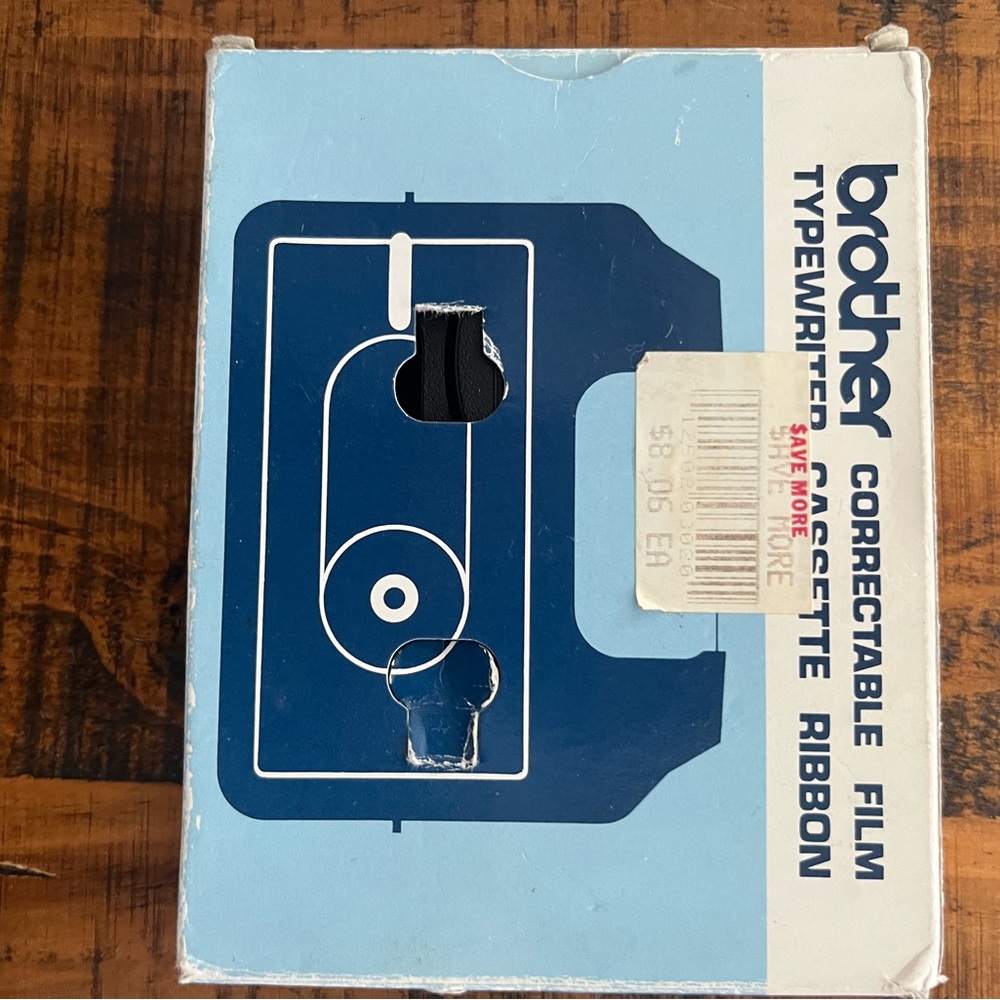 Brother Typewriter Ribbon in Blue Packaging - Picture 3 of 6